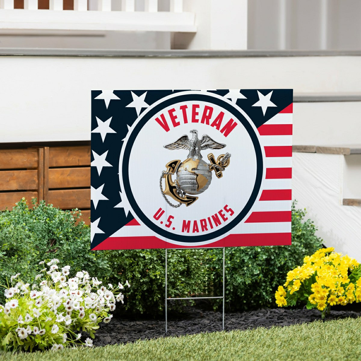 Team Sports America Trending - US Marine Corps Coroplast Yard Sign