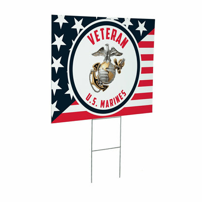 Team Sports America Trending - US Marine Corps Coroplast Yard Sign