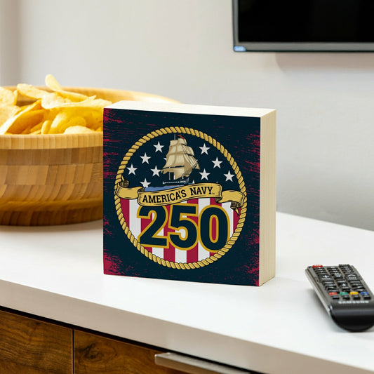 Team Sports America Signature - US Navy, 250th Anniversary Plock, Down Home Fans, 6x6