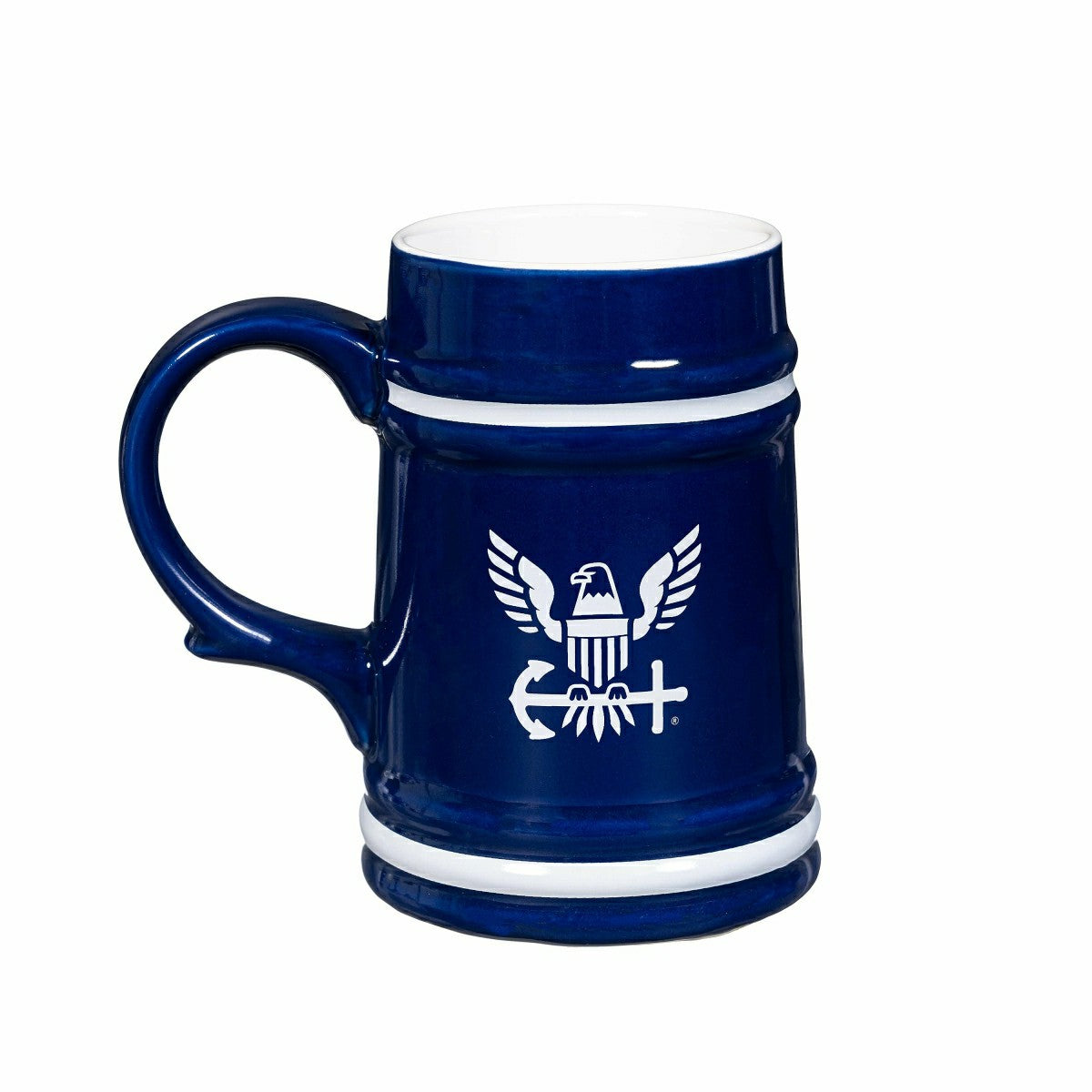 Team Sports America Everyday - US Navy Ceramic Stein Cup, 24oz