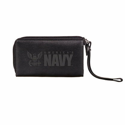Team Sports America Essential - US Navy Black Wristlet Wallet
