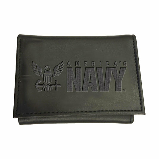 Team Sports America Value - US Navy, Tri-Fold Wallet, Black