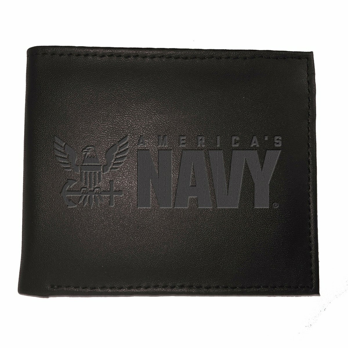 Team Sports America Recommended - US Navy, Bi-Fold Wallet, Black