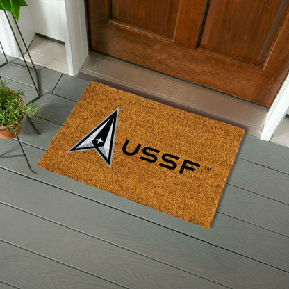 Team Sports America Classic - Coir Mat, 16"x28", US Space Force