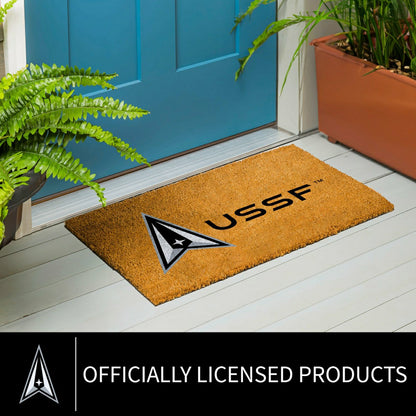 Team Sports America Classic - Coir Mat, 16"x28", US Space Force