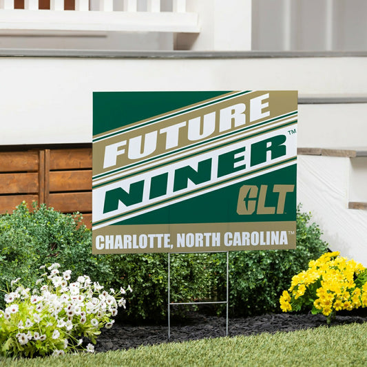Team Sports America Trending - University of North Carolina/Charlotte Coroplast Yard Sign, Future Stu