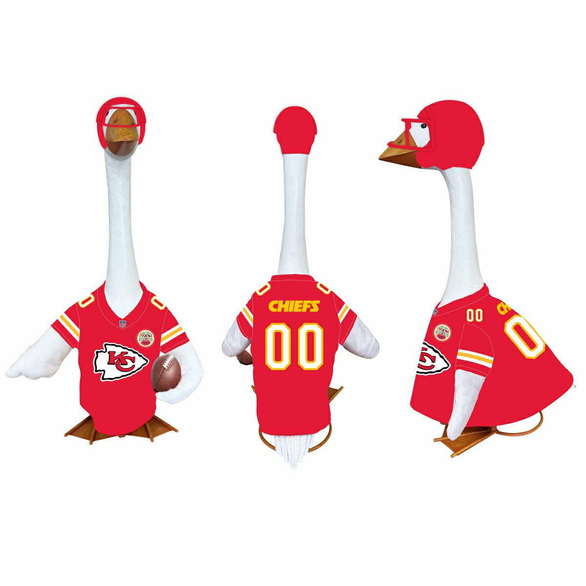 Team Sports America Recommended - Kansas City Chiefs Sports Porch Goose Uniform
