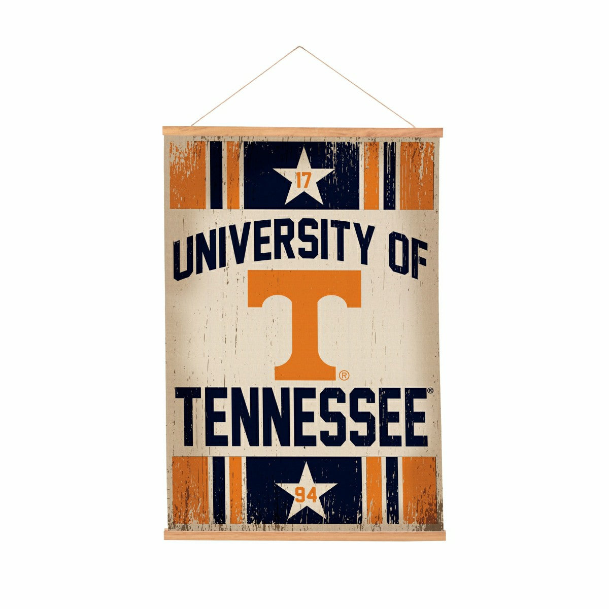 Team Sports America Value - University of Tennessee, Canvas Wall Tapestry, Medium, 36x24