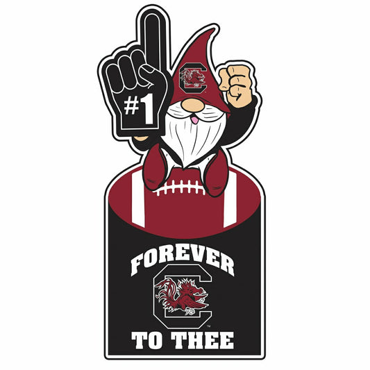 Team Sports America Trending - University of South Carolina Gnome Metal Sign 10"L x 30"H