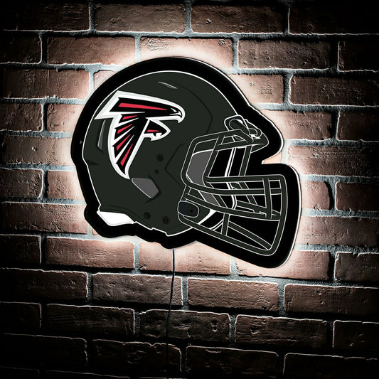Team Sports America Value - LED Wall Decor, Helmet, Atlanta Falcons