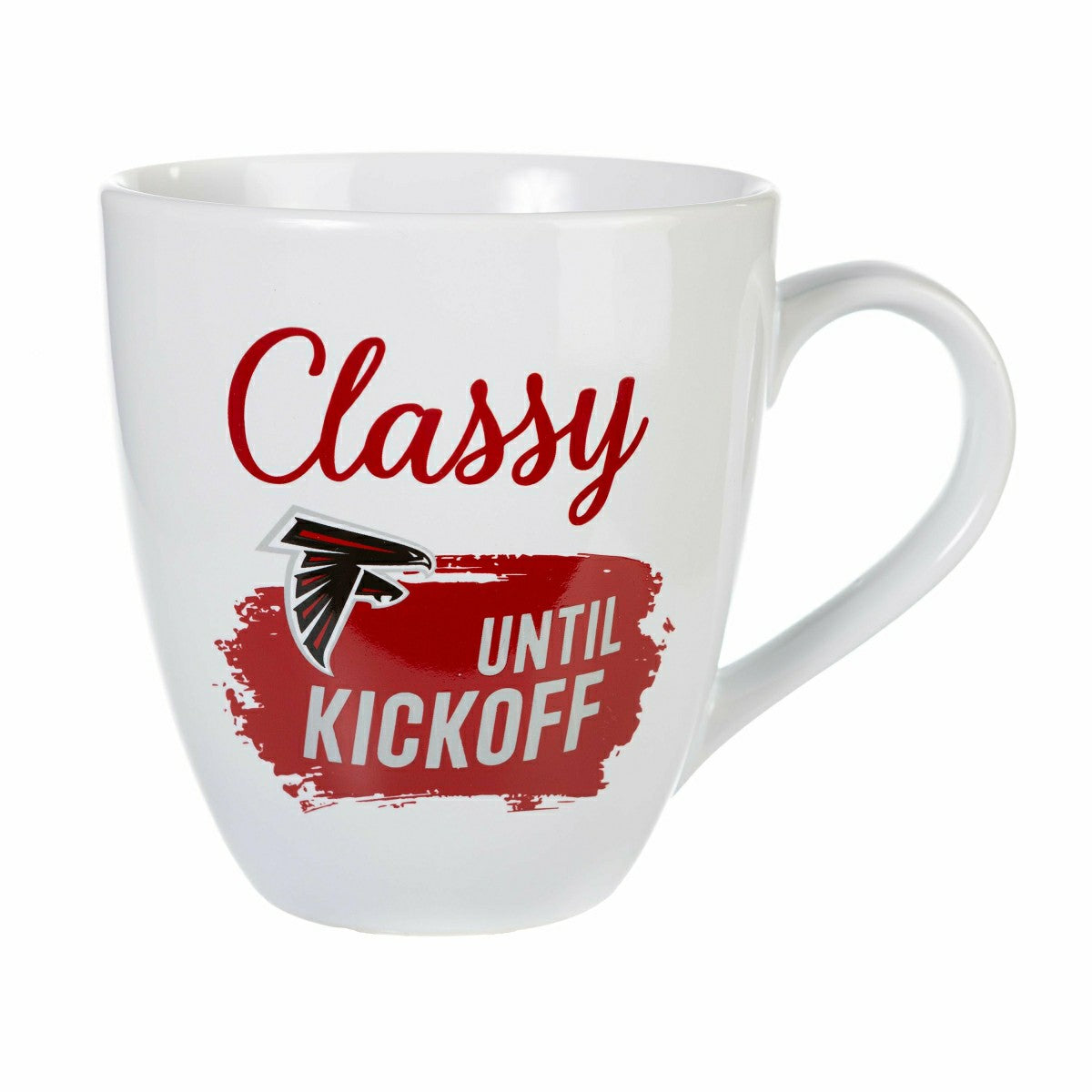 Team Sports America Recommended - Atlanta Falcons, Ceramic Cup O'Java 17oz Gift Set
