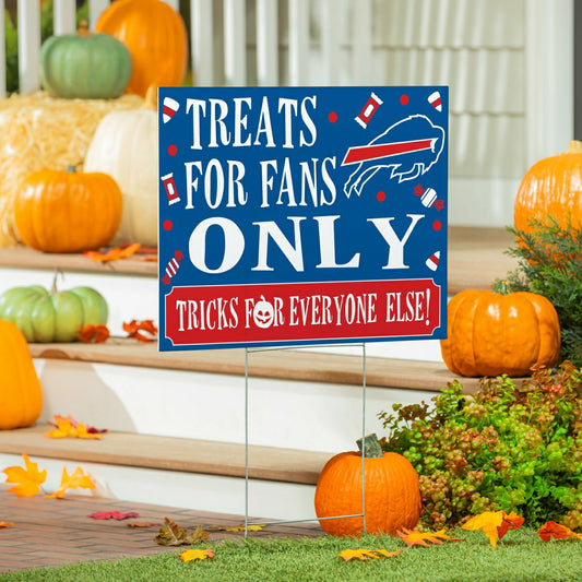Team Sports America Classic - Buffalo Bills Yard Sign, Halloween Treats for Fans