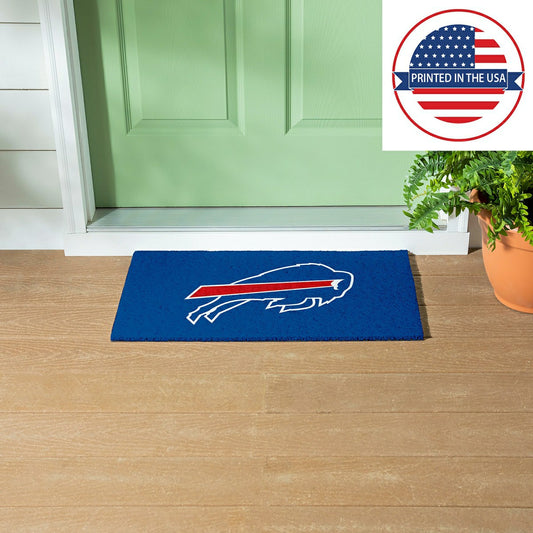 Team Sports America Trending - Full Color PVC Mat, 16" x 28", Buffalo Bills
