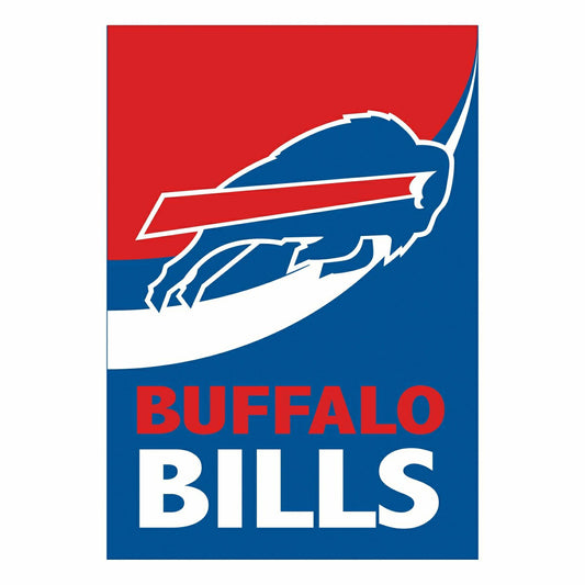 Team Sports America Classic - Buffalo Bills Burlap House Flag