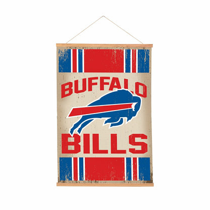 Team Sports America Trending - Buffalo Bills, Canvas Wall Tapestry, Medium, 36x24