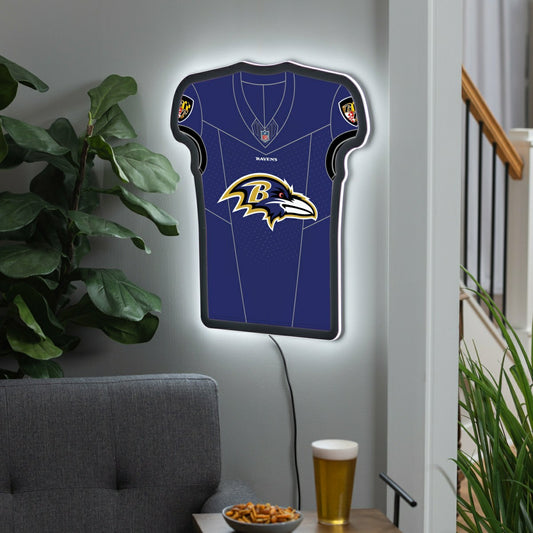 Team Sports America Value - Baltimore Ravens NFL Football Jersey Edgelite LED Decor