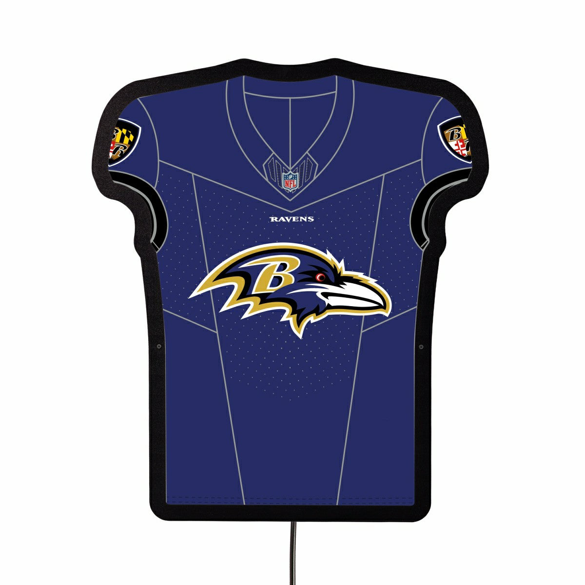 Team Sports America Value - Baltimore Ravens NFL Football Jersey Edgelite LED Decor
