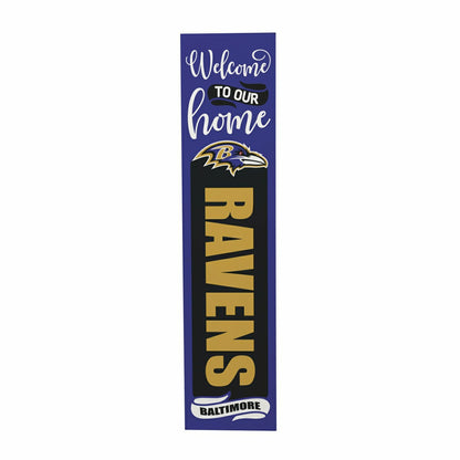 Team Sports America Exclusive - 47" Double Sided Leaner, Baltimore Ravens, Halloween