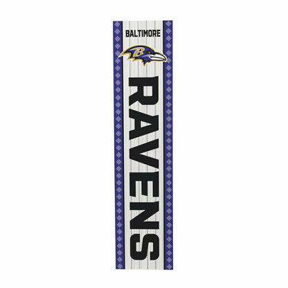 Team Sports America Classic - 47" Double Sided Leaner, Baltimore Ravens, Christmas
