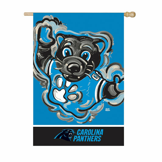 Team Sports America Recommended - Carolina Panthers, Suede REG Justin Patten
