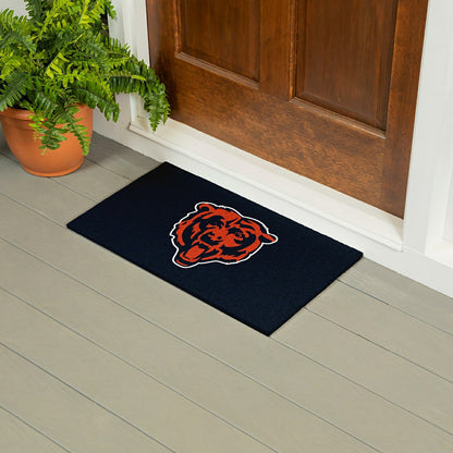 Team Sports America Signature - Full Color PVC Mat, 16" x 28", Chicago Bears
