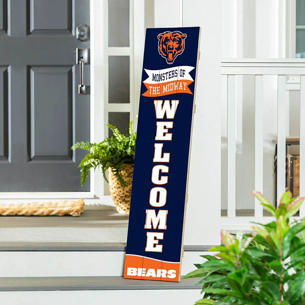 Team Sports America Value - Chicago Bears Large Single Sided Leaner, 46"