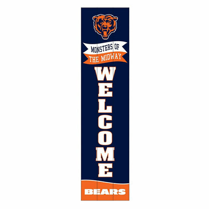 Team Sports America Value - Chicago Bears Large Single Sided Leaner, 46"