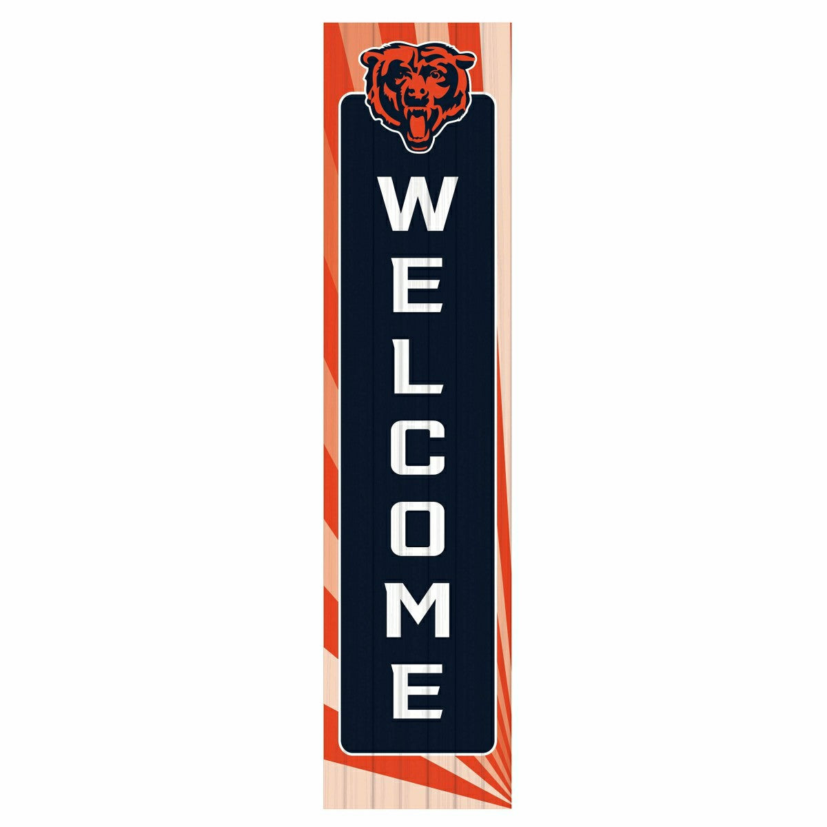 Team Sports America Trending - Chicago Bears Summer Seasonal Single Sided Large Leaner, 46"