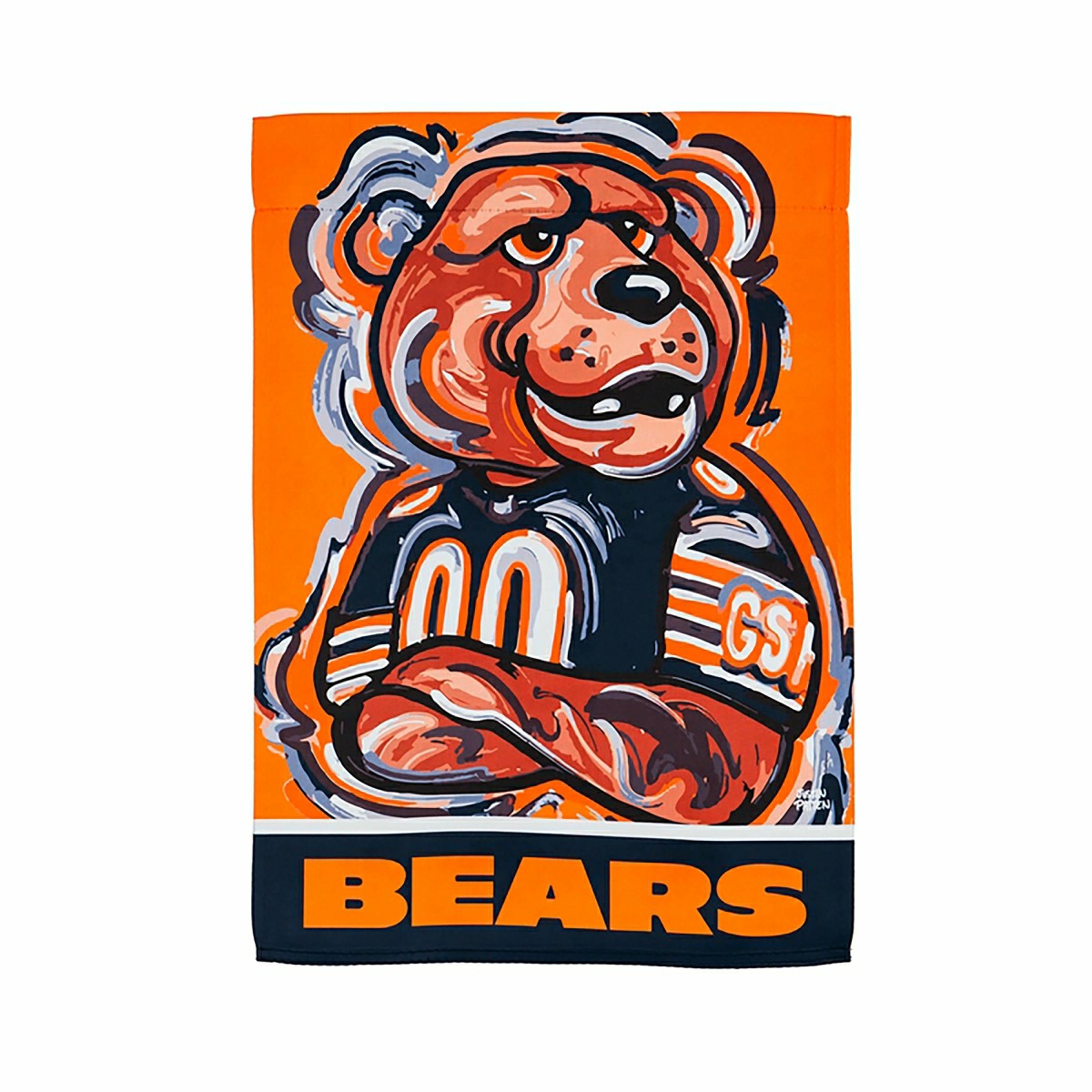 Team Sports America Recommended - Chicago Bears, Suede GDN Justin Patten