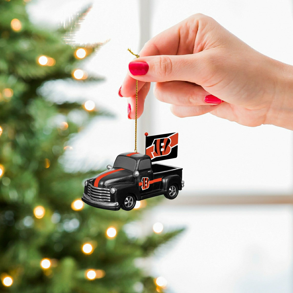 Team Sports America Trending - Cincinnati Bengals Mini Tabletop Rally Truck
