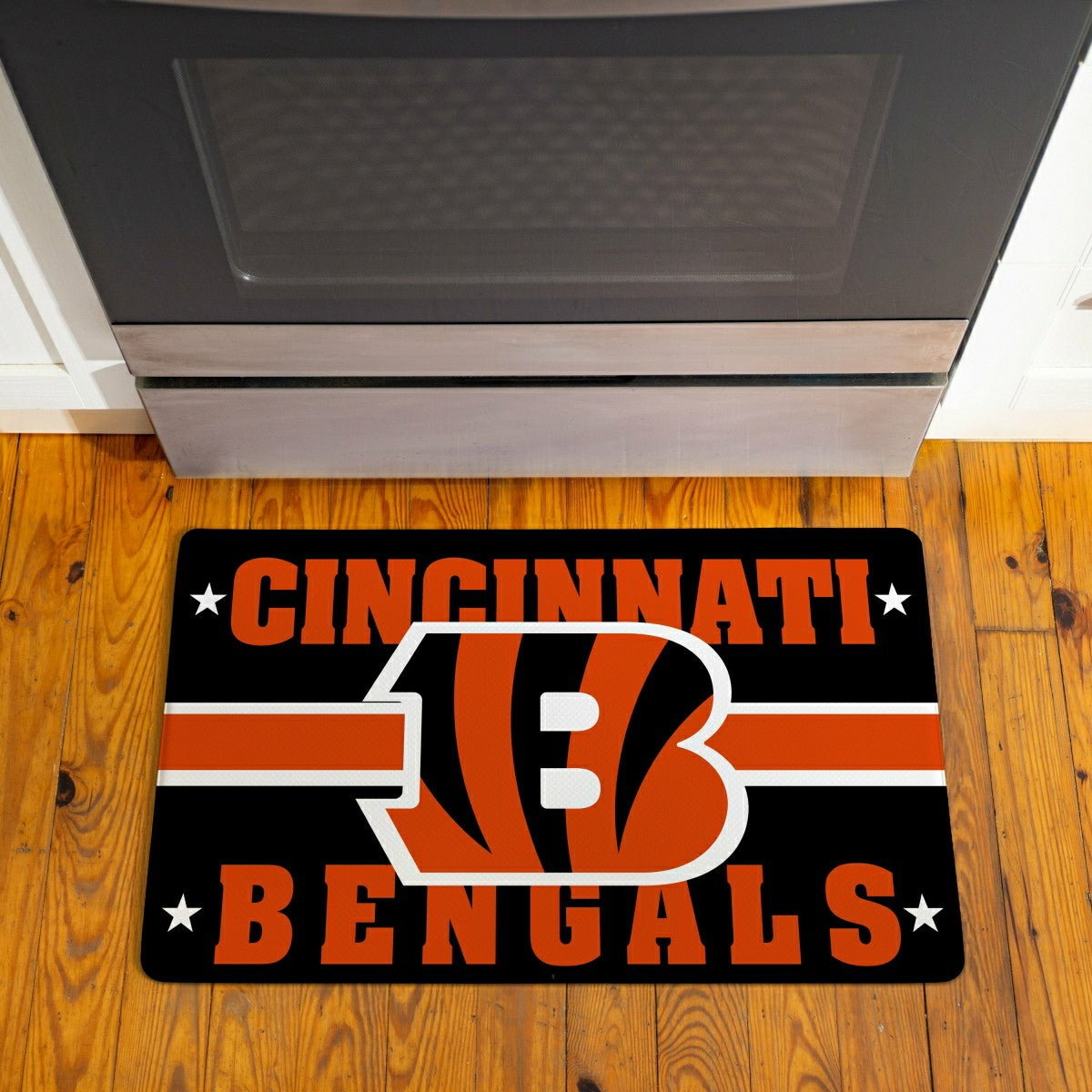 Team Sports America Recommended - Cincinnati Bengals Anti-Fatigue Mat, 18"x30"