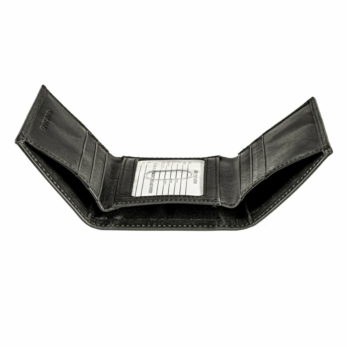 Team Sports America Essential - Cincinnati Bengals Black Tri-Fold Embroidered Wallet w/ RFID Blocking