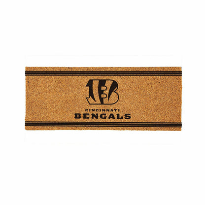 Team Sports America Everyday - Cincinnati Bengals Extra Large One Color Coir Mat, 60"x24"