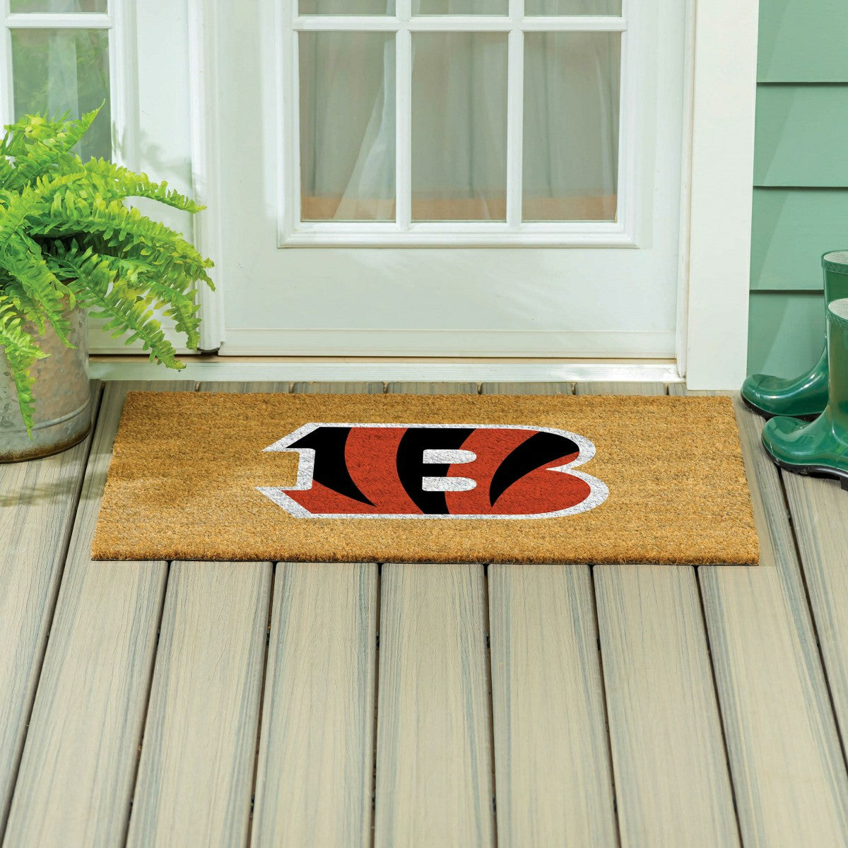 Team Sports America Trending - Cincinnati Bengals Large Full Color Coir Mat, 36"x24"