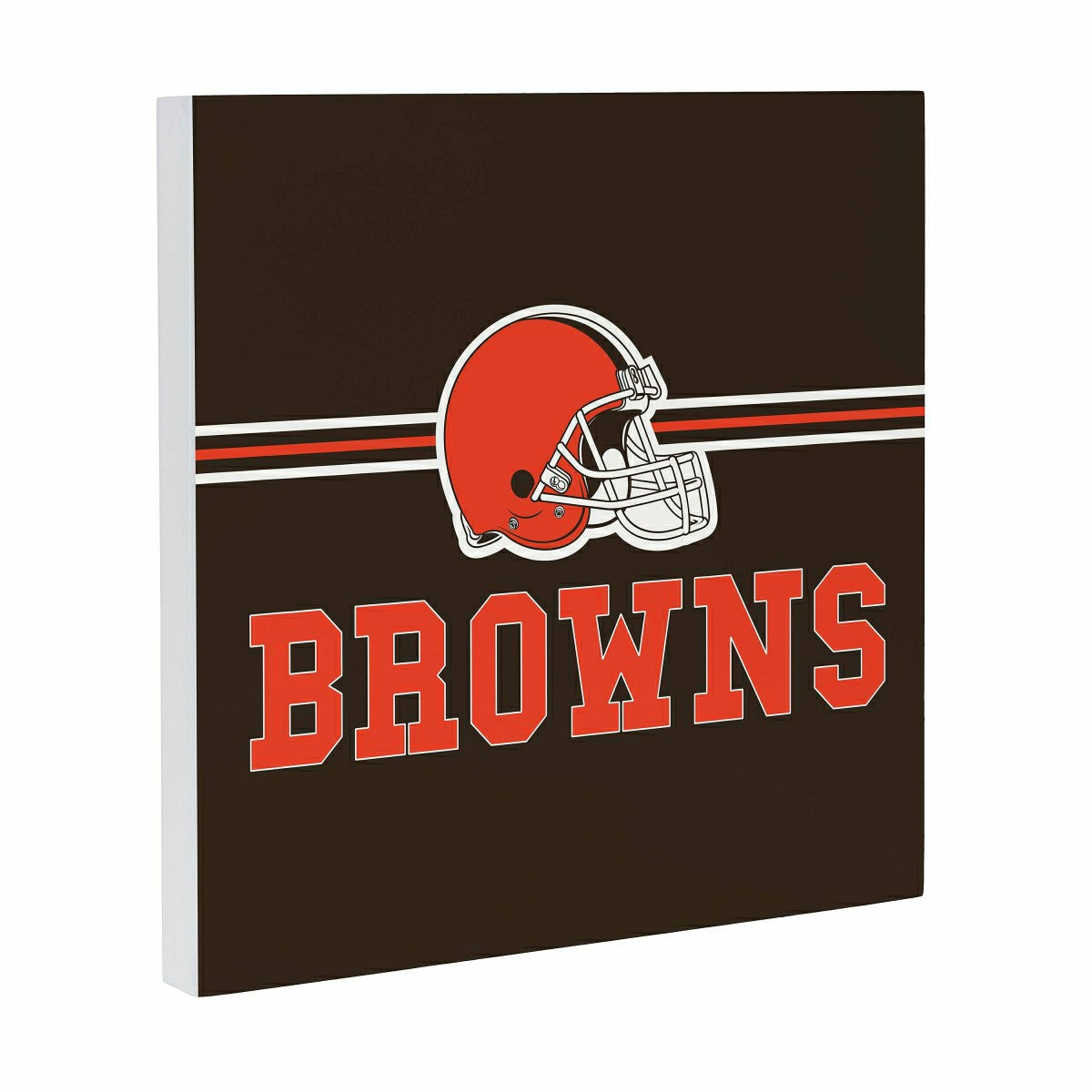 Team Sports America Trending - Cleveland Browns Wood Wall Sign, 12x12