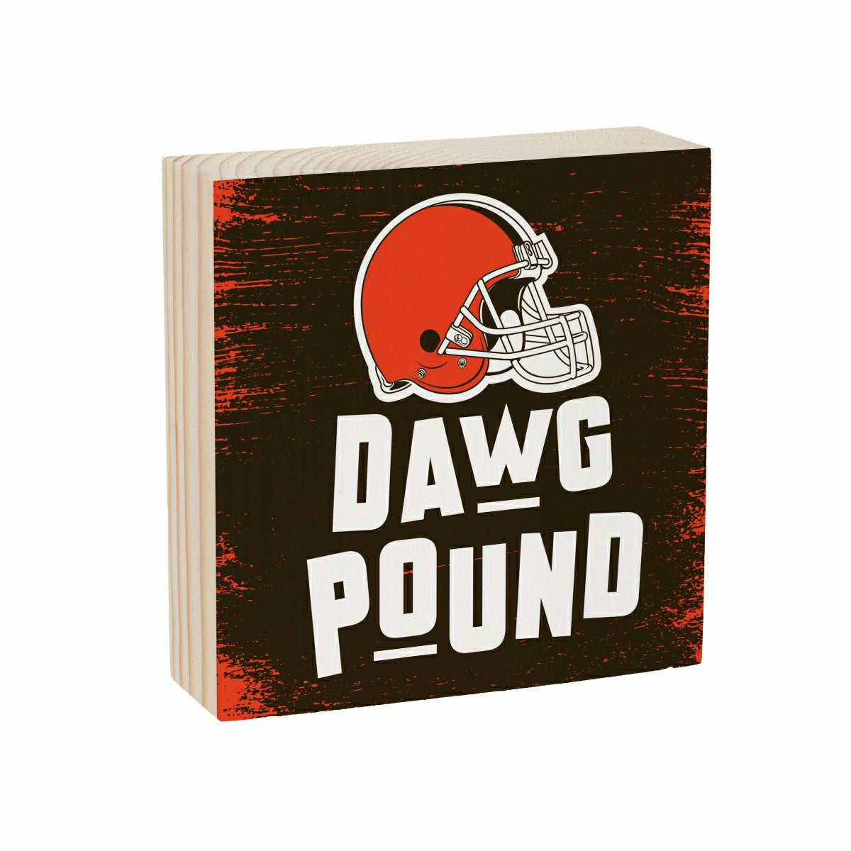 Team Sports America Recommended - Cleveland Browns Plock, Down Home Fans, 6x6