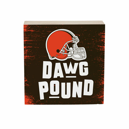 Team Sports America Recommended - Cleveland Browns Plock, Down Home Fans, 6x6
