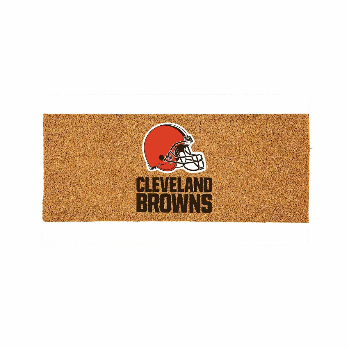 Team Sports America Signature - Cleveland Browns Extra Large Full Color Coir Mat, 60"x24"