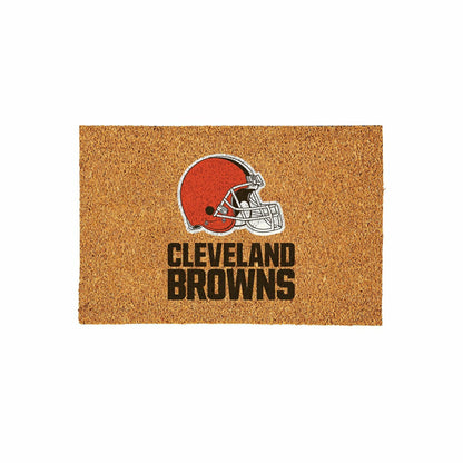 Team Sports America Essential - Cleveland Browns Large Full Color Coir Mat, 36"x24"