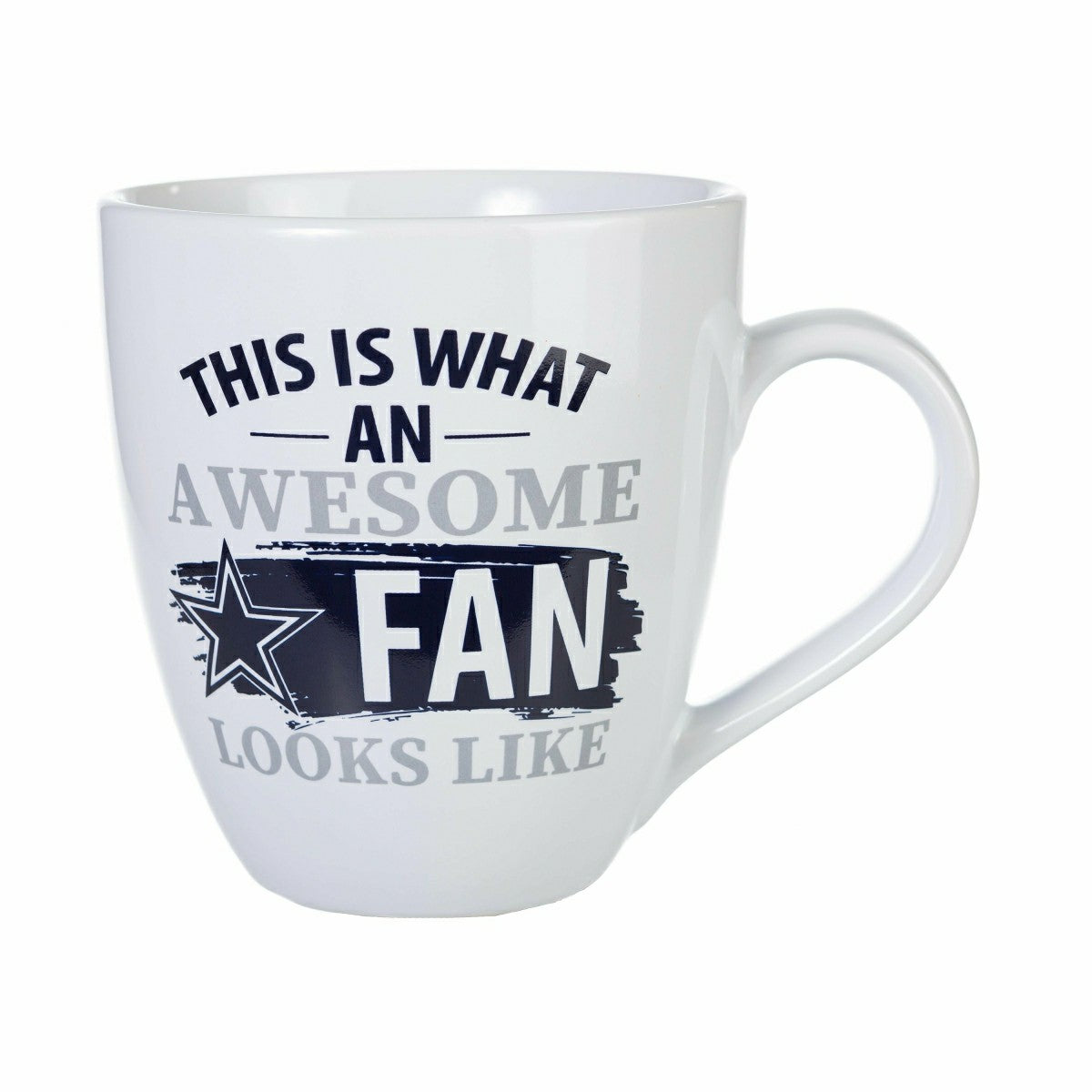 Team Sports America Classic - Dallas Cowboys, Ceramic Cup O'Java 17oz Gift Set