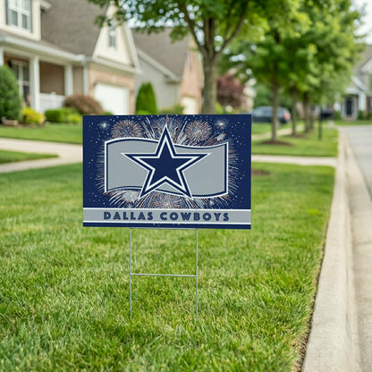 Team Sports America Best Seller - Dallas Cowboys Yard Sign, Patriotic