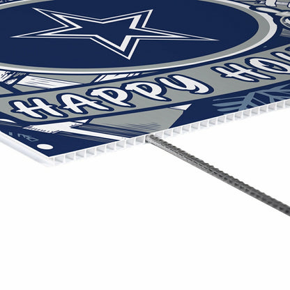Team Sports America Classic - Dallas Cowboys Yard Sign, Holiday