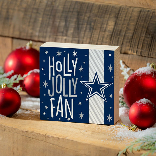 Team Sports America Everyday - Dallas Cowboys Block, Holiday, 6x6