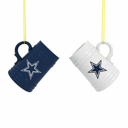 Team Sports America Trending - Dallas Cowboys Ceramic Mini Stein, 3oz, set of 2