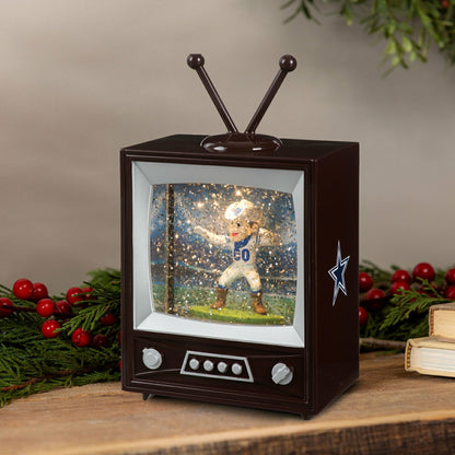 Team Sports America Best Seller - Dallas Cowboys Vintage TV Water Lantern