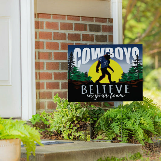 Team Sports America Exclusive - Dallas Cowboys Yard Sign, Bigfoot