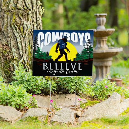 Team Sports America Exclusive - Dallas Cowboys Yard Sign, Bigfoot