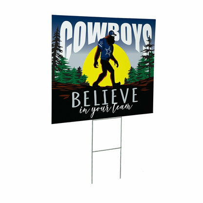 Team Sports America Exclusive - Dallas Cowboys Yard Sign, Bigfoot