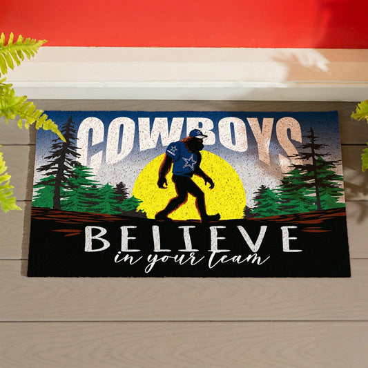 Team Sports America Classic - Dallas Cowboys Bigfoot PVC Mat, 28"x16"
