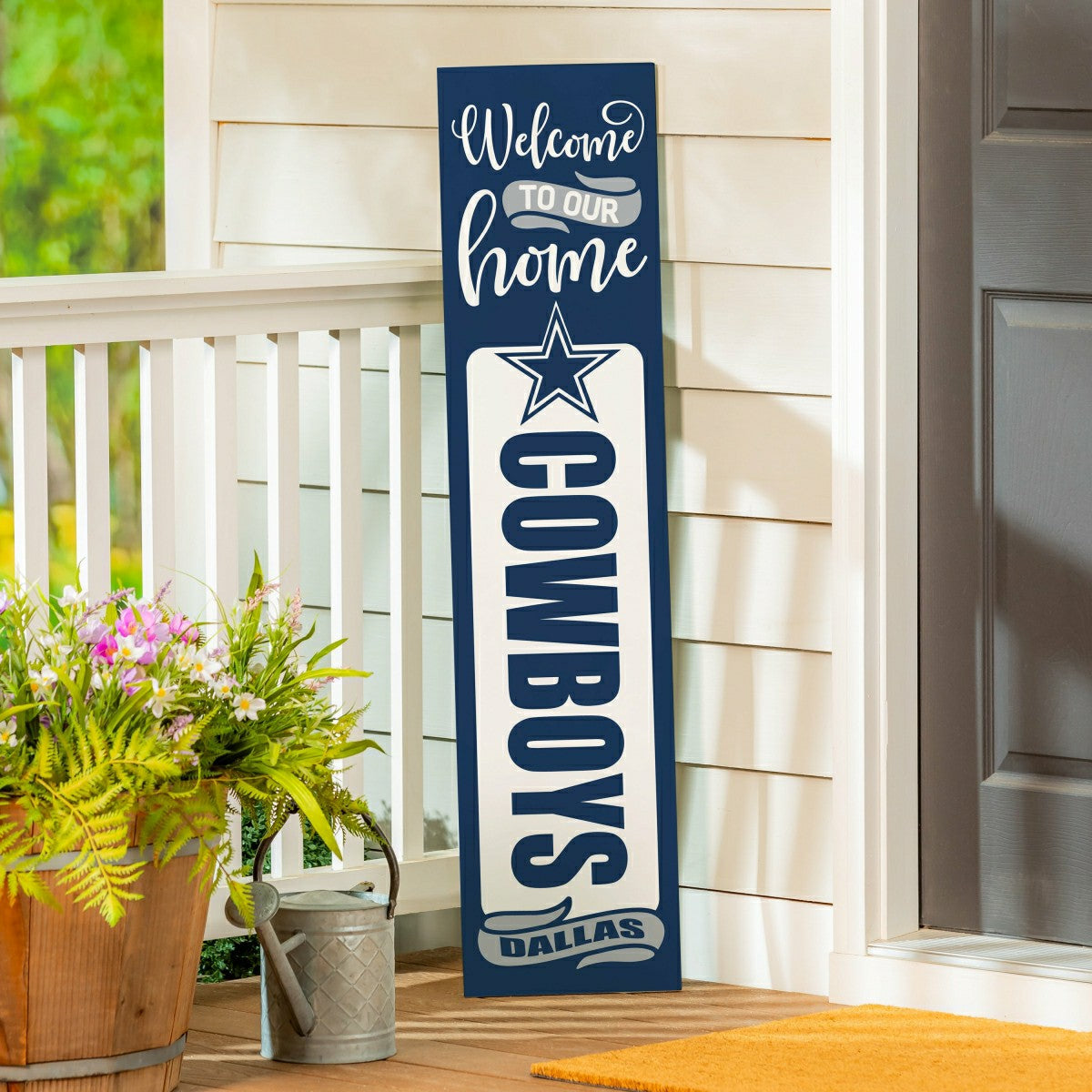 Team Sports America Value - Dallas Cowboys 47" Double Sided Leaner, Halloween